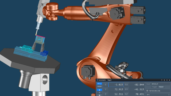 Tebis entegre robot teknolojisi